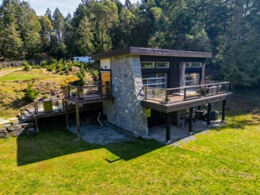 Exterior Rear Photo of 5582 Hooson Road, Pender Island, BC