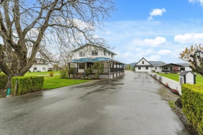 Aerial View of 38611 Old Yale Road, Abbotsford, BC