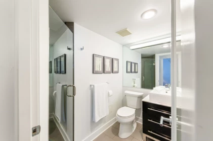 Powder Room Photo of 302 168 Chadwick Court, North Vancouver, BC