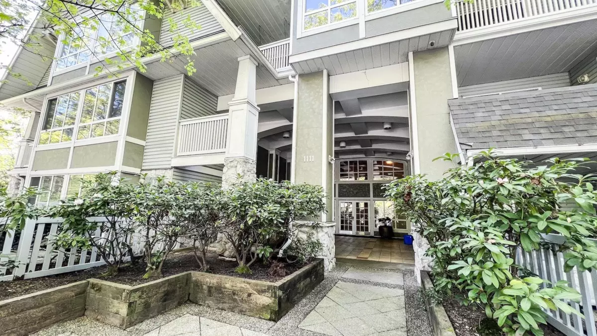 Exterior Rear Photo of 306 1111 Lynn Valley Road, North Vancouver, BC