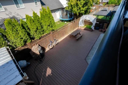 Backyard Photo of 3423 Hazelwood Place, Abbotsford, BC