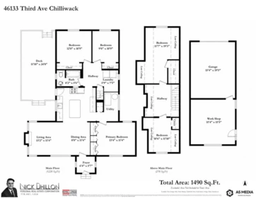 Loft / Bonus Room Photo of 46133 Third Avenue, Chilliwack, BC