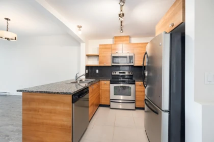 Kitchen Island Photo of 207 6688 120 Street, Surrey, BC