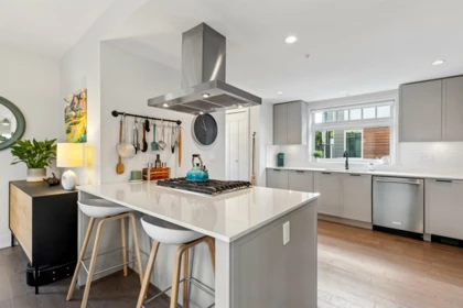 Kitchen Island Photo of 1 & 2 244 E 5th Street, North Vancouver, BC
