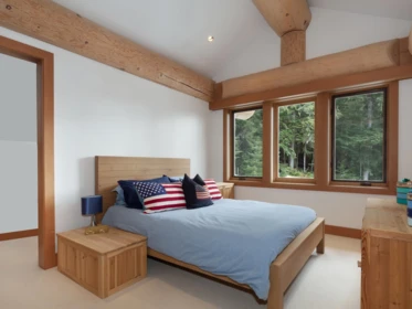Aerial View of 4673 Blackcomb Way, Whistler, BC