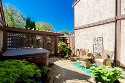 Backyard Photo of 103F 3655 Shaughnessy Street, Port Coquitlam, BC