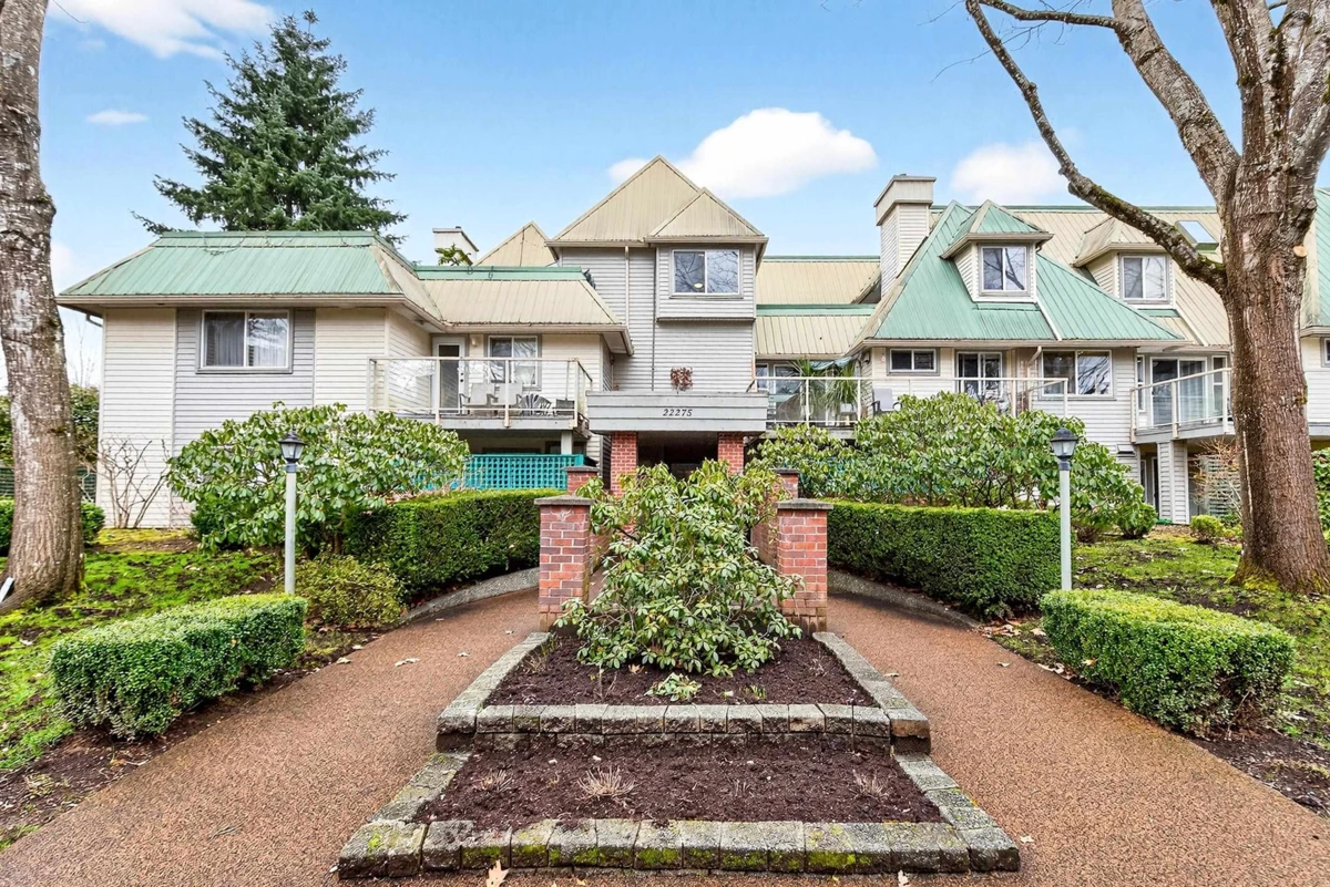 Exterior Rear Photo of 101 22275 123 Avenue, Maple Ridge, BC