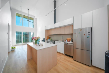 Kitchen Island Photo of 307 9888 University Crescent, Burnaby, BC