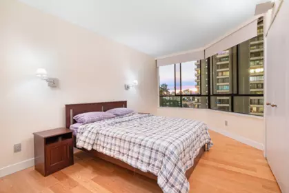 Bedroom 2 Photo of 601 738 Broughton Street, Vancouver, BC