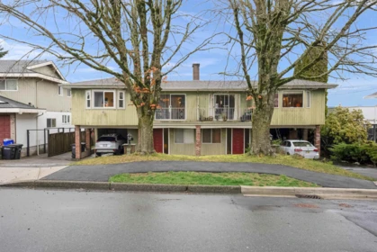 Aerial View of 3963 - 3965 Gilpin Street, Burnaby, BC
