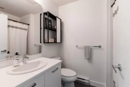 Powder Room Photo of 4 10973 Barnston View Road, Pitt Meadows, BC