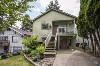 Aerial View of 1976 Warwick Avenue, Port Coquitlam, BC
