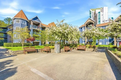 Aerial View of 107 1200 Eastwood Street, Coquitlam, BC
