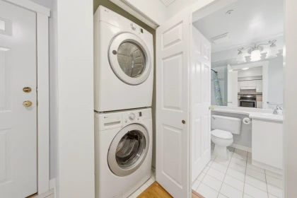 Laundry Room Photo of 107 1200 Eastwood Street, Coquitlam, BC