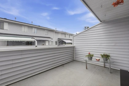 Backyard Photo of 4 3384 Coast Meridian Road, Port Coquitlam, BC