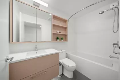 Powder Room Photo of 301 8888 Osler Street, Vancouver, BC
