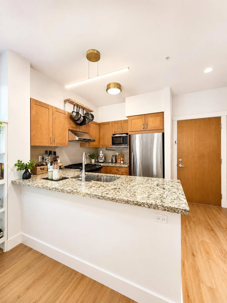 Living Room Photo of 318 1111 E 27th Street, North Vancouver, BC