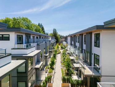 Aerial View of 130 921 Grant Street, Coquitlam, BC