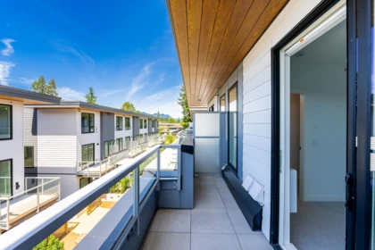 Outdoor Patio Photo of 130 921 Grant Street, Coquitlam, BC