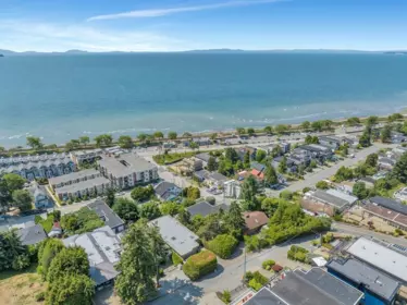 Aerial View of 14810 Prospect Avenue, White Rock, BC