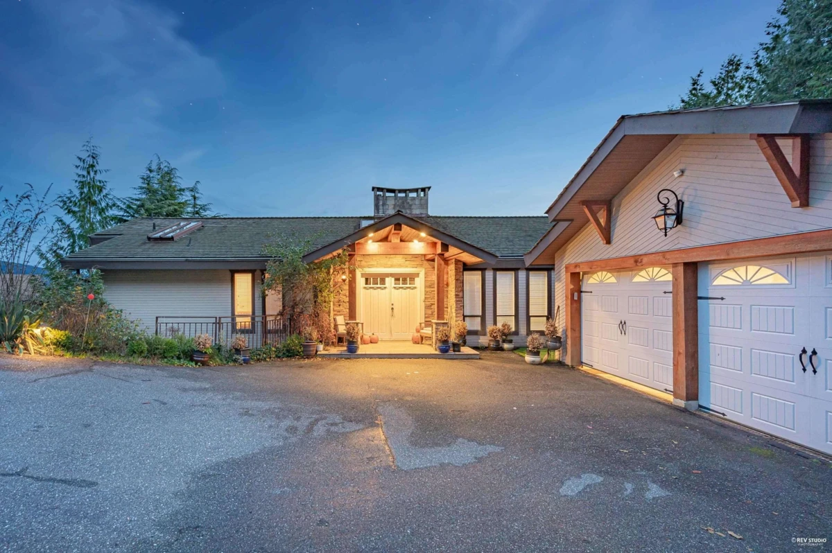 Exterior Rear Photo of 1521 Chartwell Drive, West Vancouver, BC