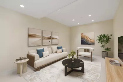 Basement Recreation Room Photo of 4936 Meadfeild Road, West Vancouver, BC