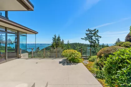 Outdoor Patio Photo of 4936 Meadfeild Road, West Vancouver, BC
