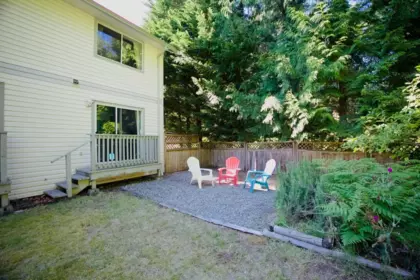 Aerial View of 852 Tralee Place, Gibsons, BC
