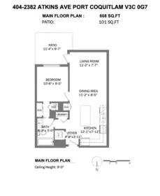 Hot Tub / Spa Photo of 404 2382 Atkins Avenue, Coquitlam, BC