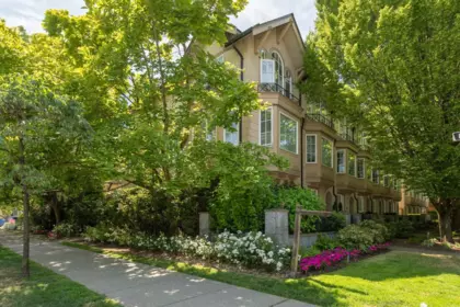 Aerial View of 2943 Laurel Street, Vancouver, BC