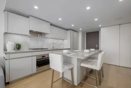 Kitchen Island Photo of 2404 889 Pacific Street, Vancouver, BC