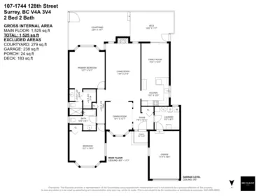 Garage Interior Photo of 107 1744 128 Street, Surrey, BC