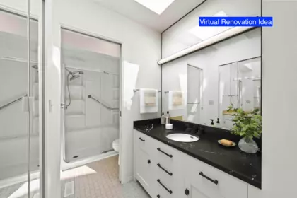Powder Room Photo of 107 1744 128 Street, Surrey, BC