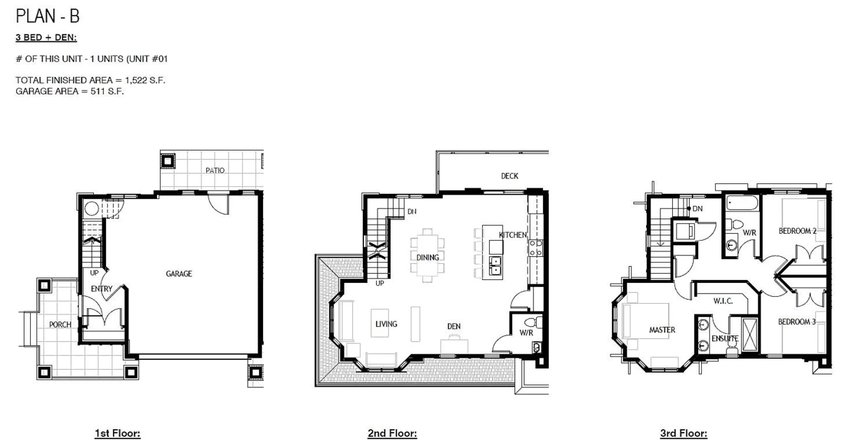 Exterior Rear Photo of 1 20723 Fraser Highway, Langley, BC