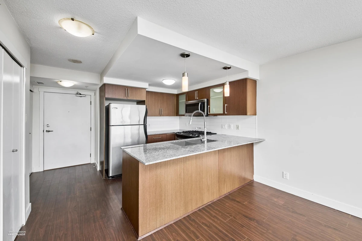 Living Room Photo of 1508 8068 Westminster Highway, Richmond, BC