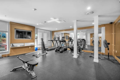 Basement Recreation Room Photo of 212 707 Como Lake Avenue, Coquitlam, BC