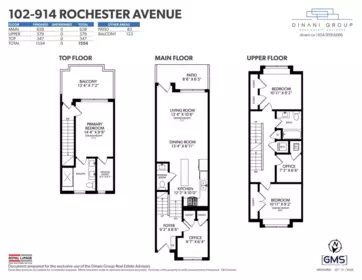Entry Foyer Photo of 102 914 Rochester Avenue, Coquitlam, BC