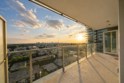 Aerial View of 1607 6700 Dunblane Avenue, Burnaby, BC