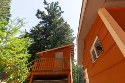 Aerial View of 521 Sandy Hook Road, Mayne Island, BC