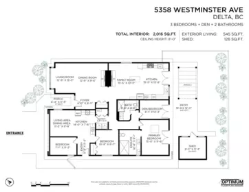 5358 Westminster Avenue, Delta, BC, Delta — Single Family Residence for sale