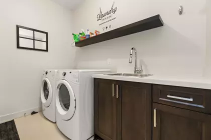 Laundry Room Photo of 5 35846 Mckee Road, Abbotsford, BC