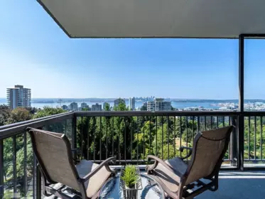 Outdoor Deck Photo of 1104 114 W Keith Road, North Vancouver, BC