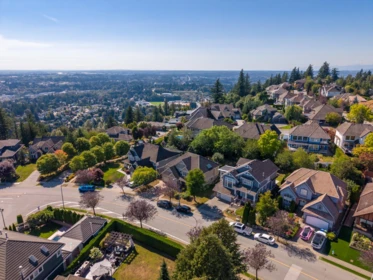 Aerial View of 2507 Eagle Mountain Drive, Abbotsford, BC