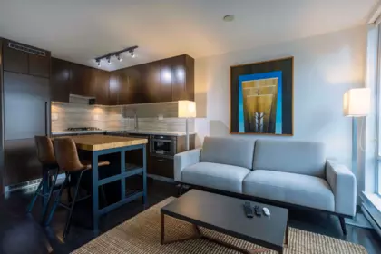 Dining Area Photo of 906 535 Smithe Street, Vancouver, BC