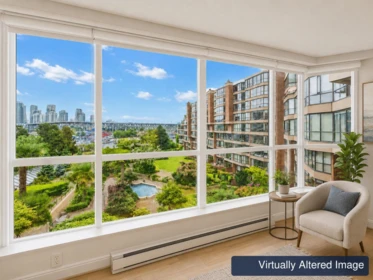 Family Room Photo of 404 1470 Pennyfarthing Drive, Vancouver, BC