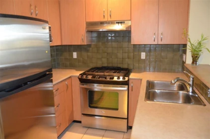 Kitchen Photo of 412 995 W 59th Avenue, Vancouver, BC