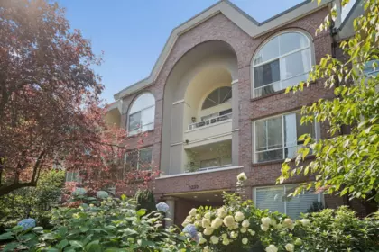 Exterior Rear Photo of 216 1230 Haro Street, Vancouver, BC