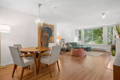 Family Room Photo of 216 1230 Haro Street, Vancouver, BC