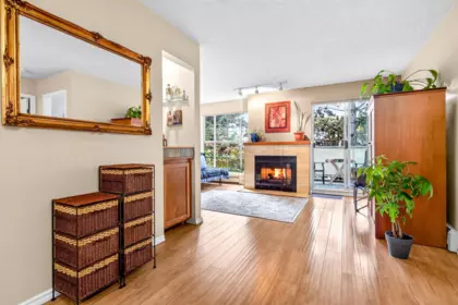 Living Room Photo of 317 12 K De K Court, New Westminster, BC