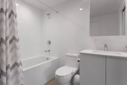 Powder Room Photo of 408 3809 Evergreen Place, Burnaby, BC